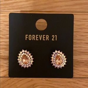 Brand New Rose Gold Drop Earrings